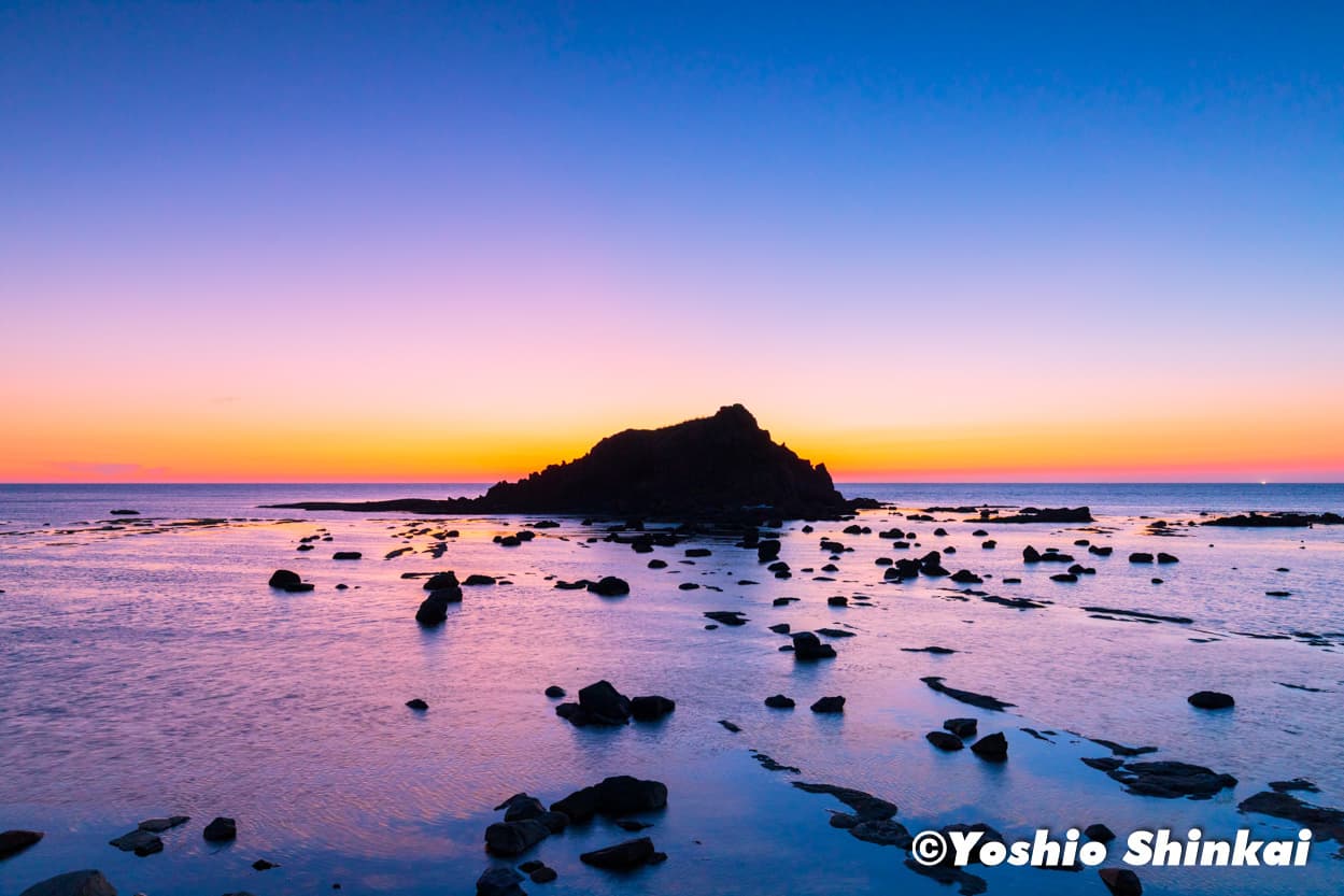 深浦の夕日