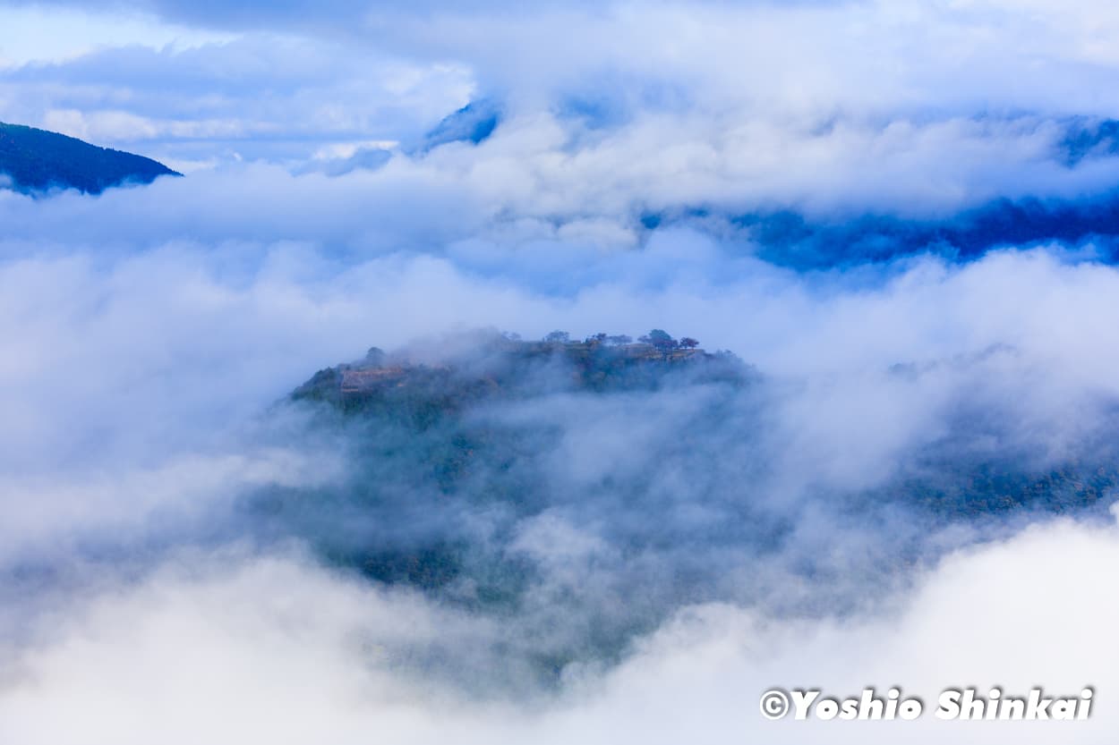 霧と竹田城